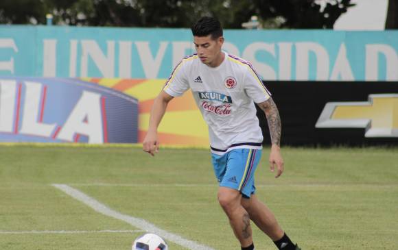 James está listo para jugar Gio Moreno