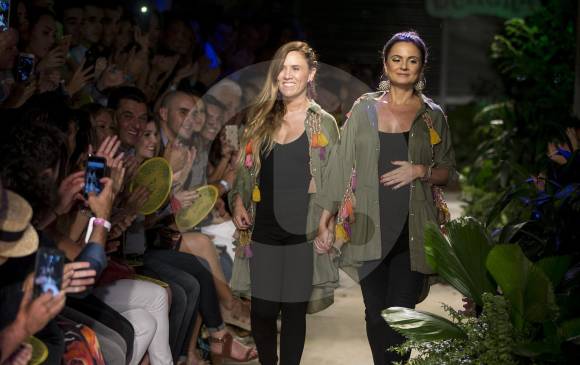 Catalina Álvarez y Mariana Hinestroza, las diseñadoras de Agua Bendita. FOTO Jaime Pérez Catalina Álvarez y Mariana Hinestroza, las diseñadoras de Agua Bendita. FOTO Jaime Pérez