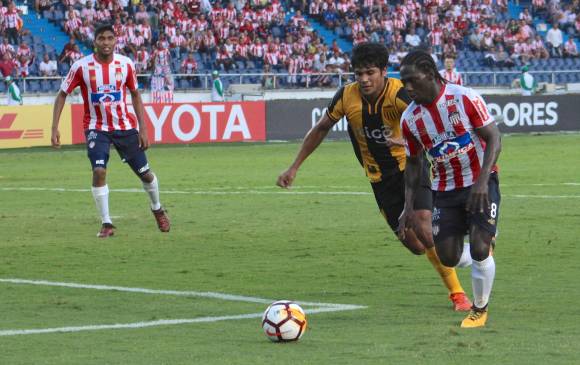 Junior de Barranquilla, por una buena ventaja ante Guaraní en Copa Libertadores