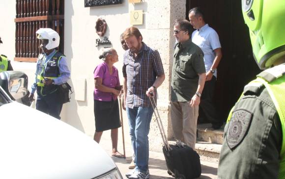 Al actor lo vieron salir del hotel Bastión Luxury Hotel. Foto: El Universal Al actor lo vieron salir del hotel Bastión Luxury Hotel. Foto: El Universal