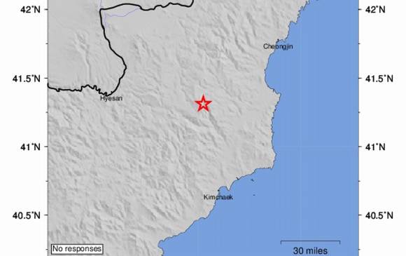 Tiembla en Corea del Norte tras llevar a cabo pruebas nucleares