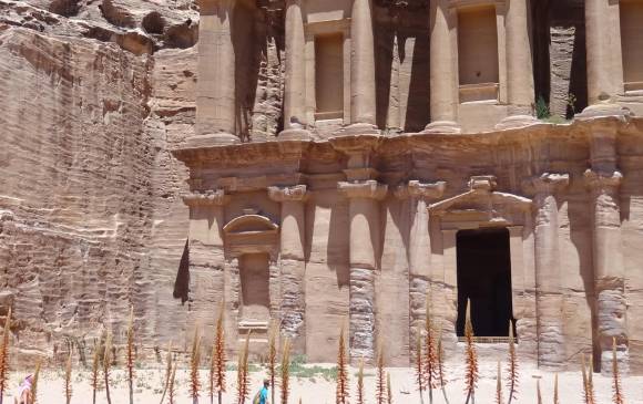 Monasterio en Petra, Jordania. Foto: cortesía Claudia Arbeláez. Monasterio en Petra, Jordania. Foto: cortesía Claudia Arbeláez.
