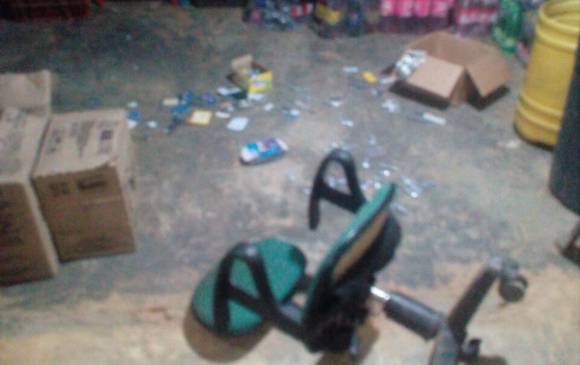 Establecimiento de la vereda La Coposa en el que el Ejército y la Policía tuvo un enfrentamiento con presuntos guerrilleros del Eln. FOTO CORTESÍA Establecimiento de la vereda La Coposa en el que el Ejército y la Policía tuvo un enfrentamiento con presuntos guerrilleros del Eln. FOTO CORTESÍA