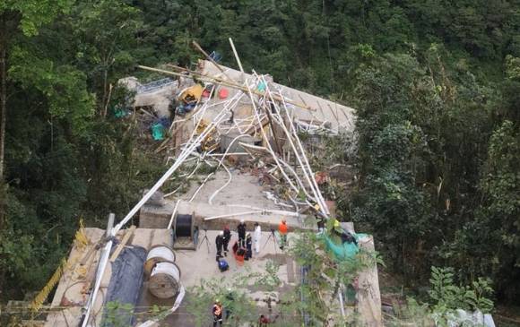 Las posibles causas del desplome del puente de Chirajara