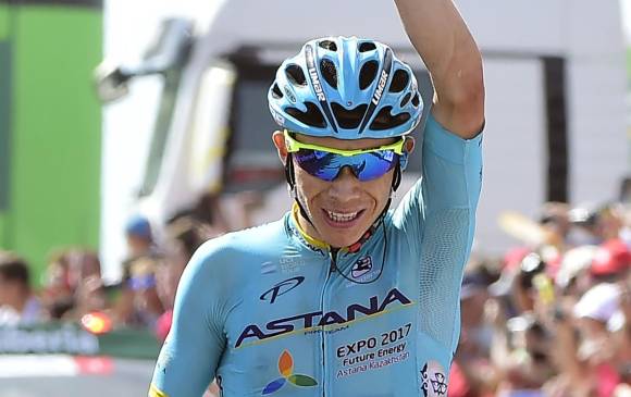 Miguel Ángel López, campeón juvenil en el Tour de Omán