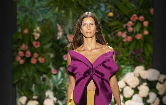 La Toya Montoya abrió el desfile de Andrés Pajón. Según la modelo, esta edición de Colombiamoda fue la última en la que estará presente como modelo. FOTO: Inexmoda La Toya Montoya abrió el desfile de Andrés Pajón. Según la modelo, esta edición de Colombiamoda fue la última en la que estará presente como modelo. FOTO: Inexmoda