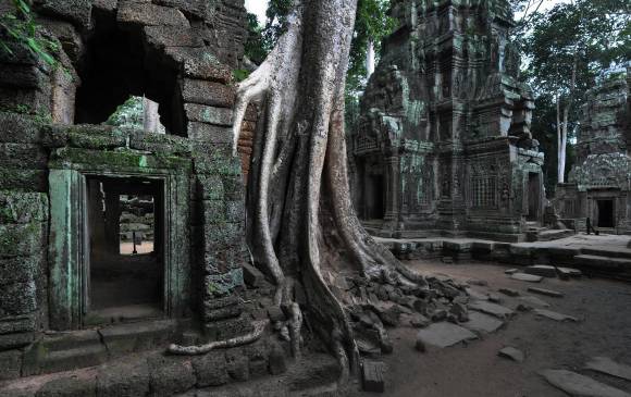 La principal atracción cultural y turística de la zona es Angkor, que se encuentra a 8 km al norte del centro de la ciudad. FOTO: Shutterstock La principal atracción cultural y turística de la zona es Angkor, que se encuentra a 8 km al norte del centro de la ciudad. FOTO: Shutterstock