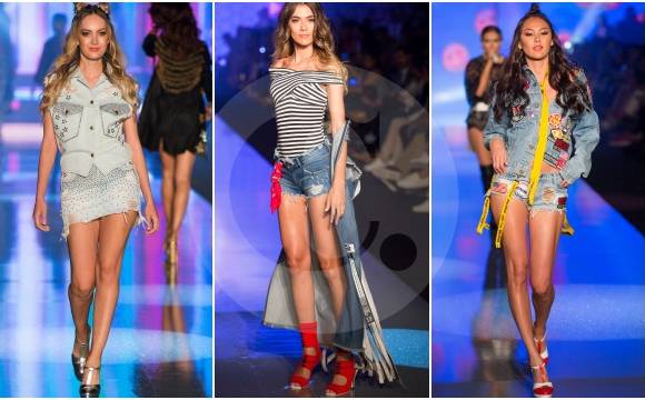 La colección se llamó Denim Explotion. FOTOS Edwin Bustamante La colección se llamó Denim Explotion. FOTOS Edwin Bustamante