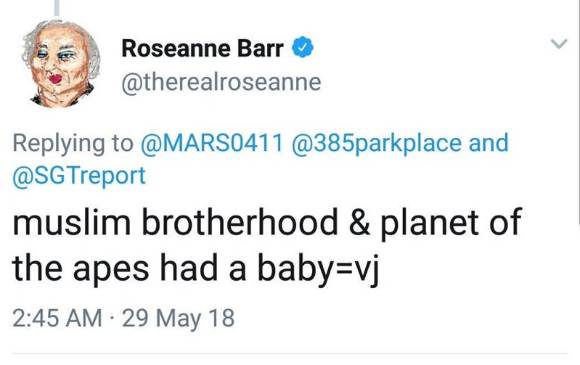 Trino de Roseanne Barr. Trino de Roseanne Barr.