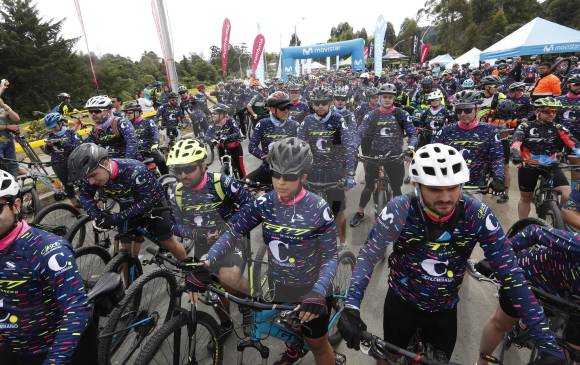 El ciclopaseo tuvo gran acogida, 650 corredores.