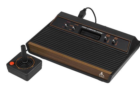 La primera consola de Atari. La primera consola de Atari.