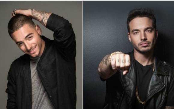 Maluma y J Balvin son los únicos colombianos nominados a los Billboard anglo. FOTOS Cortesía