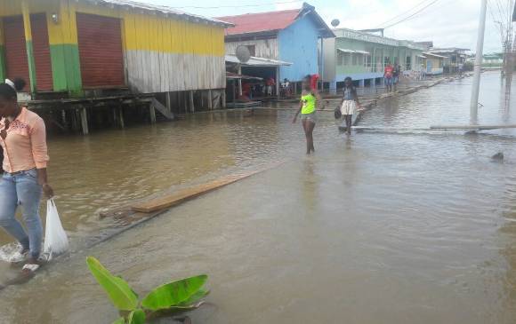 Uno de los municipios más afectados por las lluvias es El Carmen del Darién. Foto: Cortesía