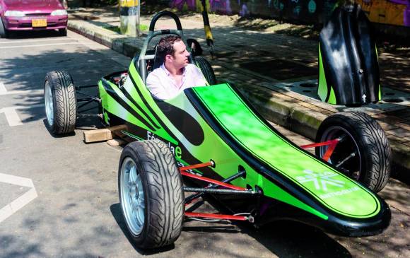 Este es Fórmula Eco, el prototipo creado por la cadena automotriz del Sena en Medellín.<span style="text-transform:uppercase"> FOTO</span> <b><span style="text-transform:uppercase">camilo suárez</span></b> Este es Fórmula Eco, el prototipo creado por la cadena automotriz del Sena en Medellín.<span style="text-transform:uppercase"> FOTO</span> <b><span style="text-transform:uppercase">camilo suárez</span></b>