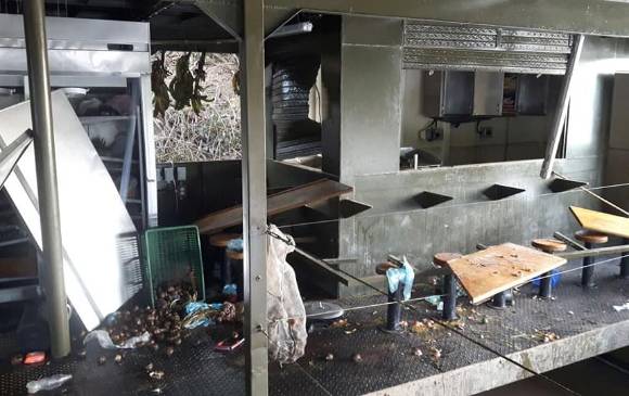 Espacio donde se preparan los alimentos. FOTO: Cortesía Espacio donde se preparan los alimentos. FOTO: Cortesía