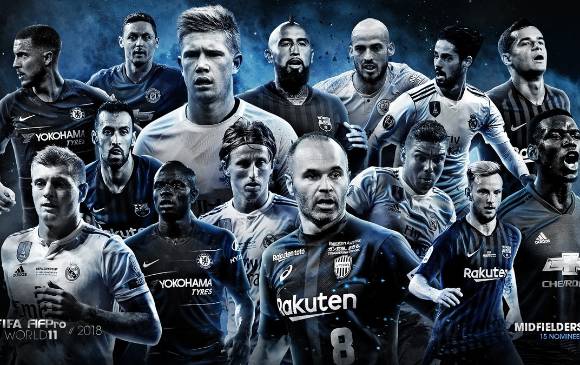 El colombiano Yerry Mina fue nominado al equipo ideal del año Fifa