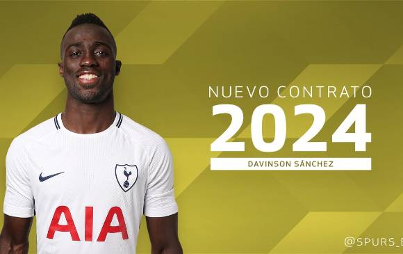 Dávinson renovó contrato con Tottenham hasta 2024