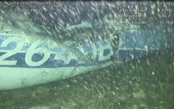 Imagen de la avioneta que se estrelló. FOTO AFP Imagen de la avioneta que se estrelló. FOTO AFP