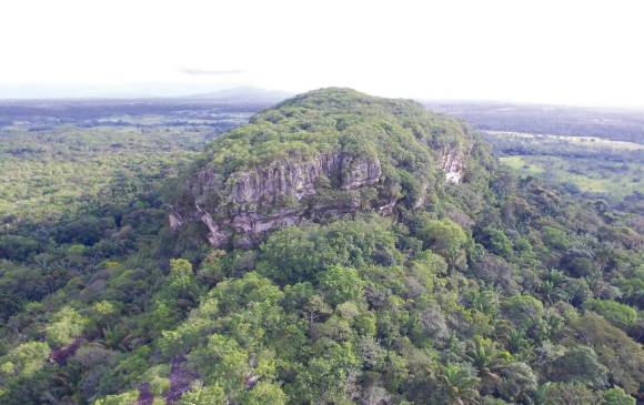 Cerro Azul en La Lindosa, Ã¡rea de pinturas rupestres. Foto cortesÃ­a Icanh