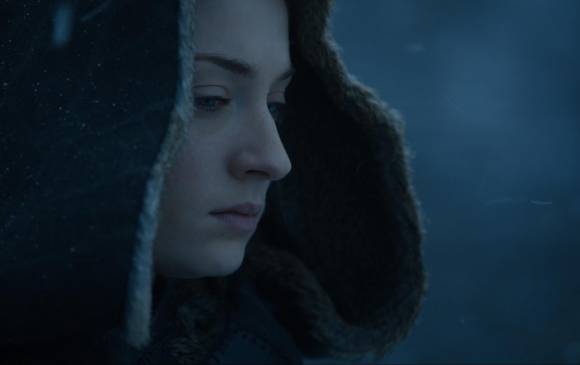 El rostro de Sansa denota preocupación. FOTO Cortesía HBO El rostro de Sansa denota preocupación. FOTO Cortesía HBO