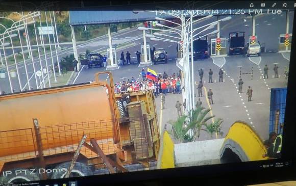 Nuevos bloqueos en la frontera entre Colombia y Venezuela. FOTO: MIGRACIÓN COLOMBIA Nuevos bloqueos en la frontera entre Colombia y Venezuela. FOTO: MIGRACIÓN COLOMBIA