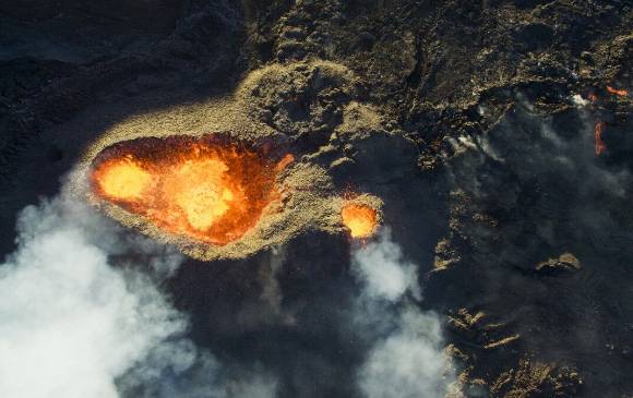 Ganadora del tercer lugar en la categoría de naturaleza fue esta imagen del Volcán Piton de la Fournaise en la Isla la Reunión, departamento Frances. FOTO Cortesía Jonathan Payet y Dronestagram. Ganadora del tercer lugar en la categoría de naturaleza fue esta imagen del Volcán Piton de la Fournaise en la Isla la Reunión, departamento Frances. FOTO Cortesía Jonathan Payet y Dronestagram.