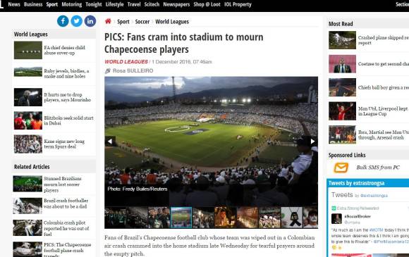 FOTO IOL de Sudáfrica FOTO IOL de Sudáfrica