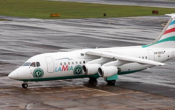 Este es el avión de la aerolínea LaMia que se extravió en el municipio de La Unión. FOTO Jetphotos.net Este es el avión de la aerolínea LaMia que se extravió en el municipio de La Unión. FOTO Jetphotos.net