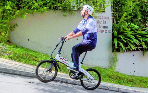 Las bicicletas eléctricas surgen como alternativa para superar las pendientes en el Aburrá.<span style="text-transform:uppercase"> FOTO</span> <b><span style="text-transform:uppercase">SANTIAGO MESA</span></b> Las bicicletas eléctricas surgen como alternativa para superar las pendientes en el Aburrá.<span style="text-transform:uppercase"> FOTO</span> <b><span style="text-transform:uppercase">SANTIAGO MESA</span></b>