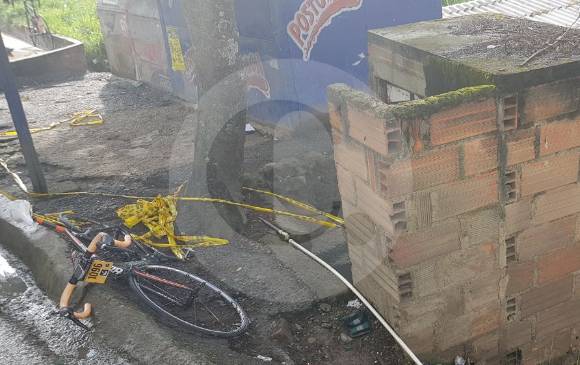 El sitio del accidente. FOTO CORTESÍA El sitio del accidente. FOTO CORTESÍA