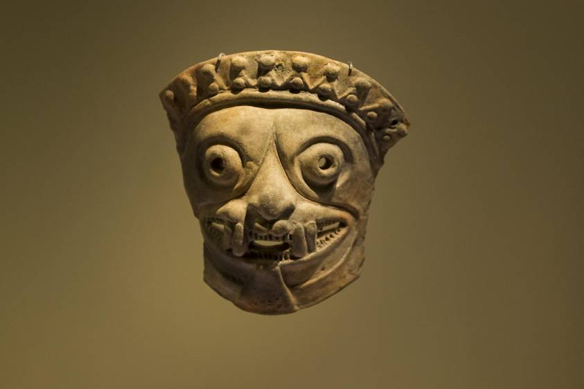 La exhibición hace parte de la colección arqueológica y etnográfica del Museo del Oro del Banco de la República. FOTO: ESTEBAN VANEGAS