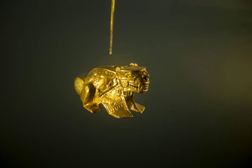El Museo del Oro es una institución que, además de conservar, tiene como misión investigar y divulgar el patrimonio cultural de la nación. FOTO: ESTEBAN VANEGAS