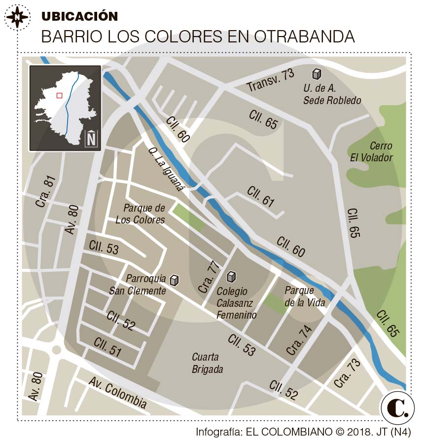 Historia del barrio Los Colores Historia del barrio Los Colores