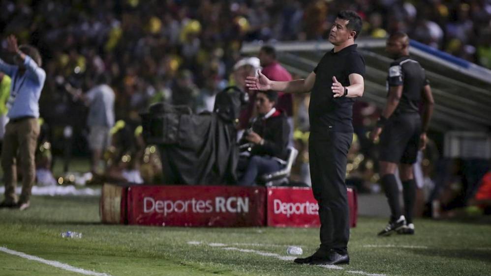 Una genialidad del atacante Dayro Moreno le dio la ventaja al verde este miércoles 1-0 ante el Tolima en la ciudad de Ibagué. Foto: Luisa González, Colprensa