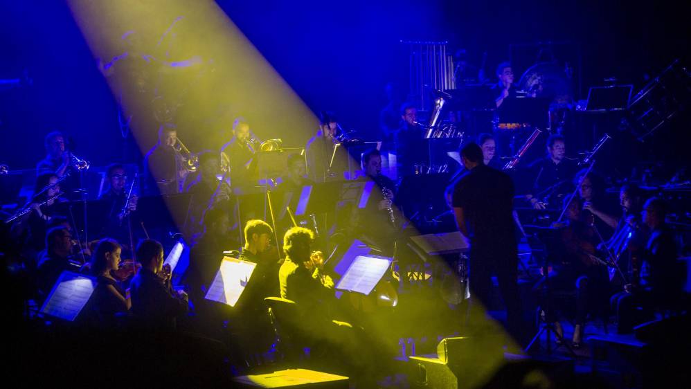 Este tributo a una de las mejores bandas de thrash metal de todos los tiempos fue organizado por la Orquesta Filarmónica de Medellín. FOTO: CARLOS VELÁSQUEZ