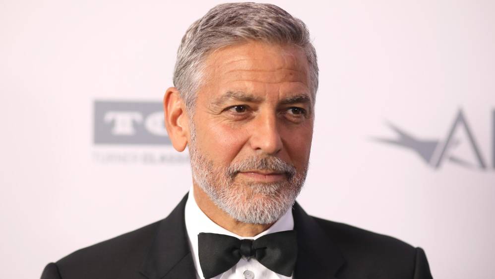 El actor George Clooney fue homenajeado por el American Film Institute. Foto cortesía de E! Entertainment Latin America tomada por Randall Michelson.