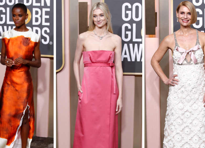 Letitia Wright, Elizabeth Debicki y Claire Danes. FOTOS EFE