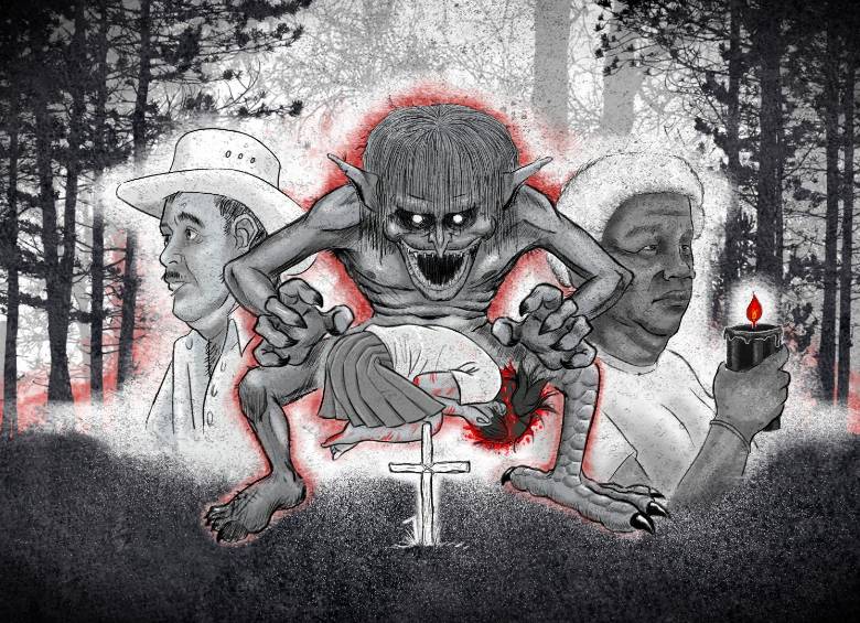 El arte del episodio 8, “Raptada por un duende” (Parte 2). ILUSTRACIÓN: TOMÁS GIRALDO.