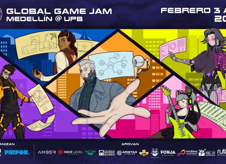Alístese para el evento de creación de videojuegos más grande de Medellín, el Global Game Jam Alístese para el evento de creación de videojuegos más grande de Medellín, el Global Game Jam