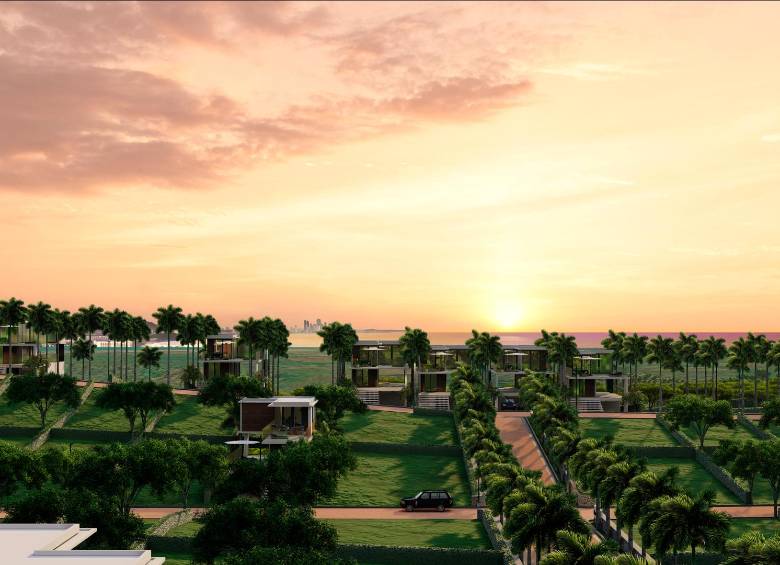 Este modelo se aplica en el proyecto Mónaco Condominio de Playa, en la zona de Punta Canoa en Cartagena.