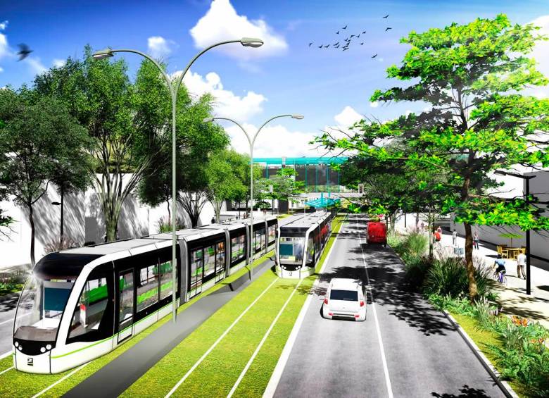 El metro de la 80 tendrá 13,25 kilómetros, 17 estaciones y la capacidad de movilizar diariamente a 179.400 personas. FOTO: CORTESÍA
