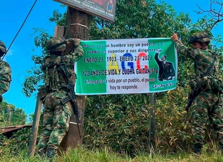 Imagen de referencia de las AGC, Clan del Golfo. FOTO: CORTESÍA