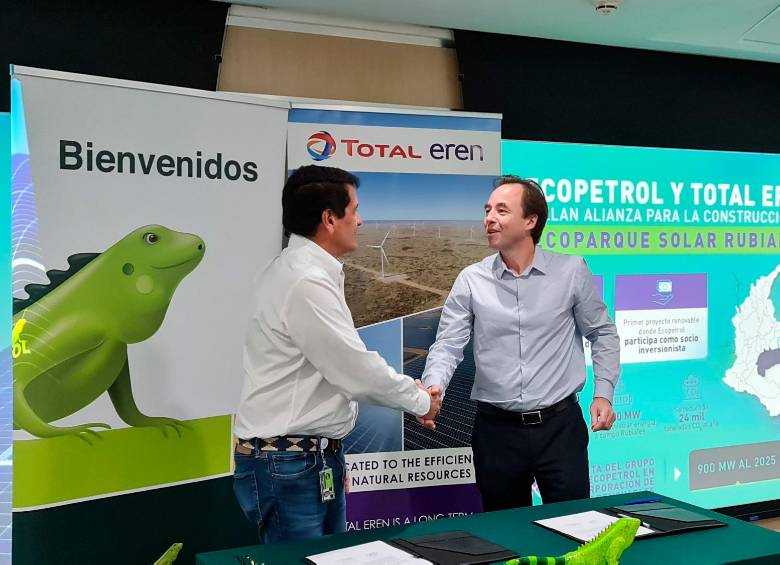 Ecopetrol seleccionó a Total Eren para desarrollar, financiar, construir y operar este parque solar, de aproximadamente 100 megavatios pico, mediante un proceso de licitación. Foto: Cortesía