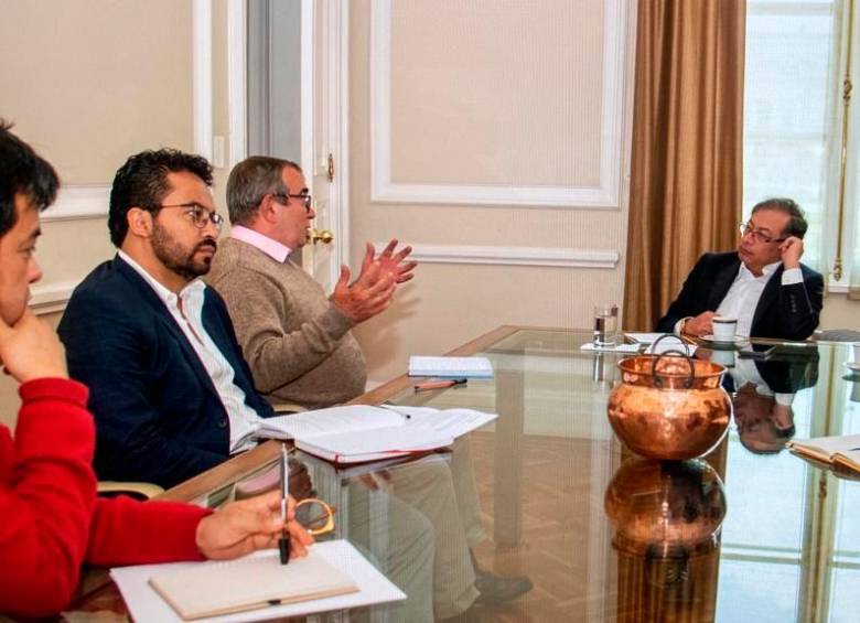 El presidente de Comunes pidió priorizar la implementación del punto 1 del Acuerdo, relacionado con la reforma rural. FOTO Presidencia