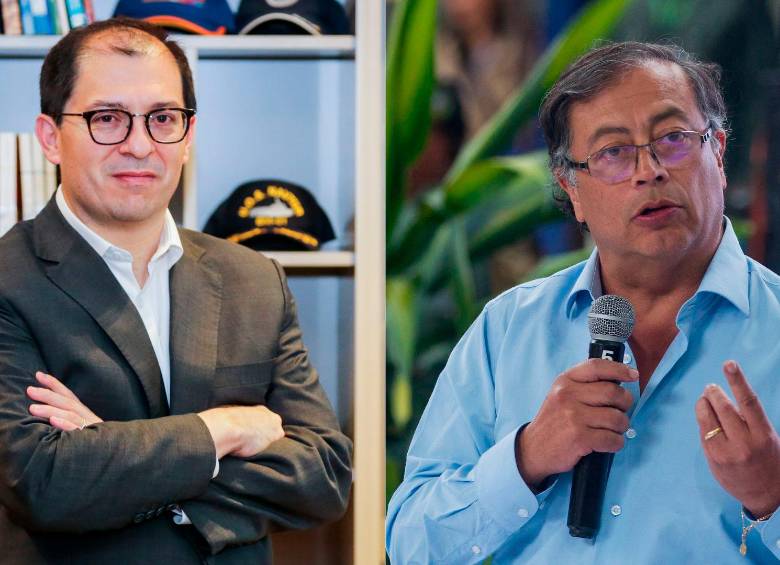 La primera línea, la cancelación de la reunión con la SAE y la liberación de miembros de bandas criminales han sido los puntos de distancia entre Francisco Barbosa y Gustavo Petro. FOTOS COLPRENSA Y CAMILO SUÁREZ 