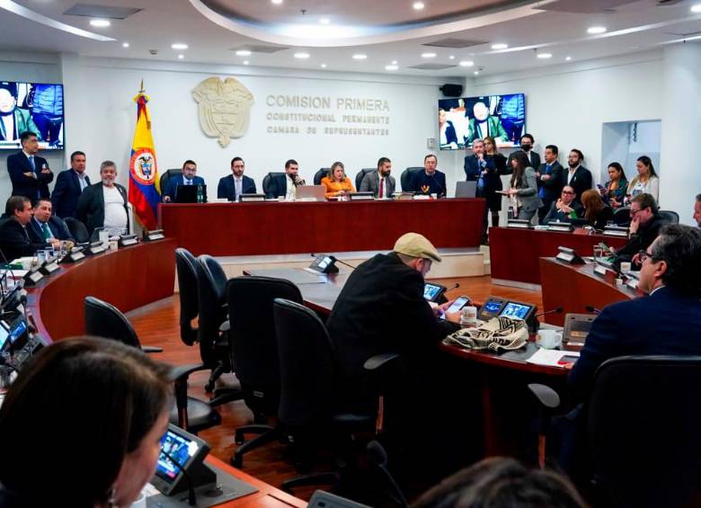 La Comisión Primera aprobó la posibilidad con la mayoría de representantes a favor. FOTO: CORTESÍA 