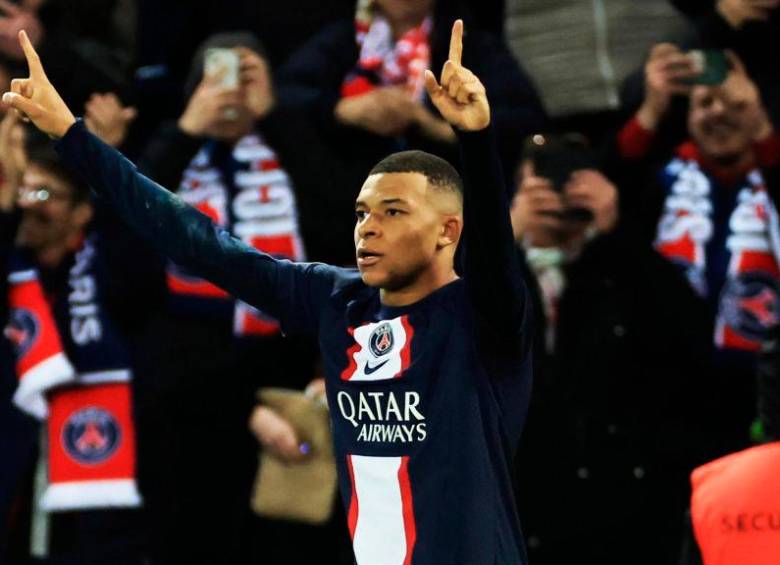 Kylian Mbappé suma 15 goles en 13 partidos en la Ligue 1. Foto EFE