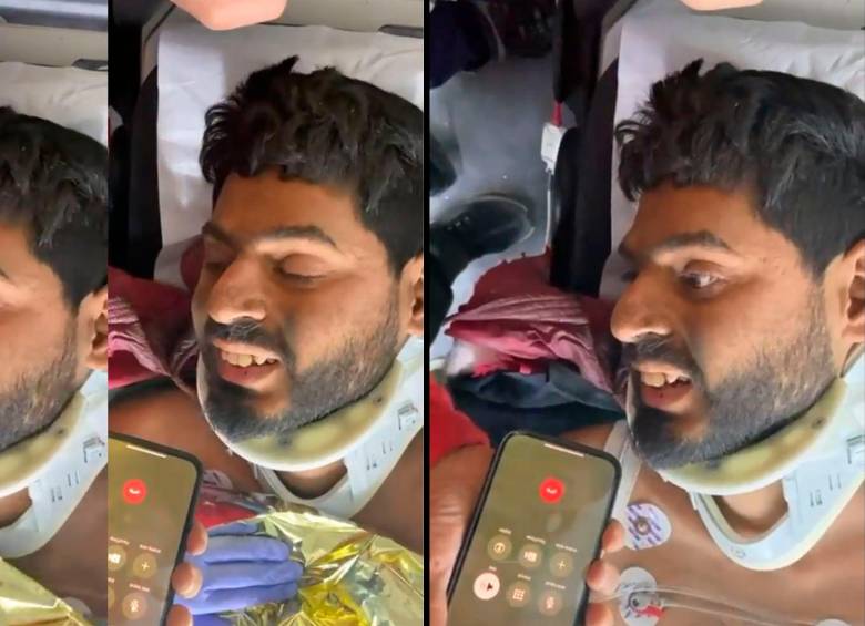 Mustafa Avci tiene 33 años y sobrevivió después de 261 horas bajo los escombros. FOTOS CAPTURA DE PANTALLA