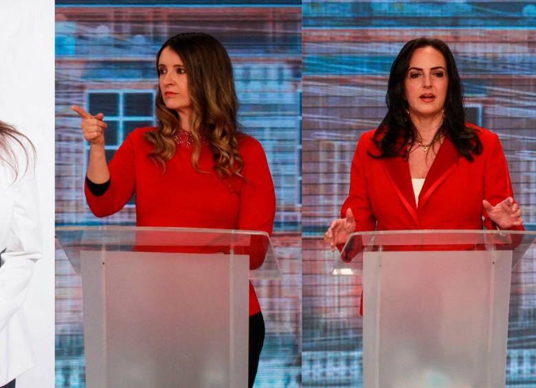 Las voceras del Centro Democrático se refirieron a las porpuestas económicas y de paz del nuevo gobierno. FOTOS COLPRENSA Y EL COLOMBIANO