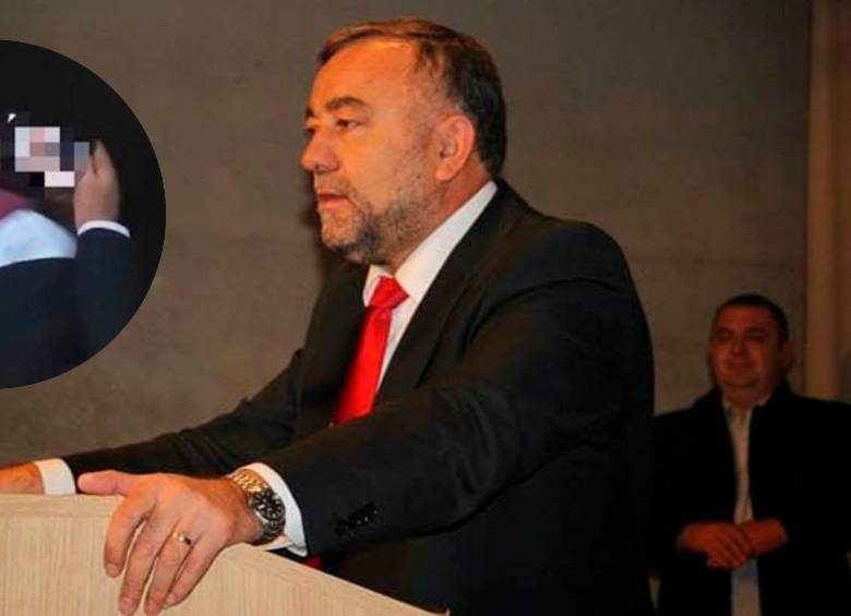 Zvonimir Stevic renunció a su cargo tras el escandaloso video. FOTO REDES SOCIALES 